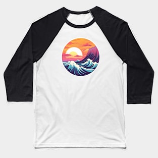 Retrowave 04 Baseball T-Shirt